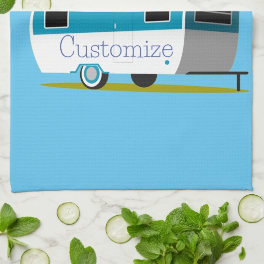 Linge De Cuisine Caravan Camper RV Thunder_Cove (Plié)