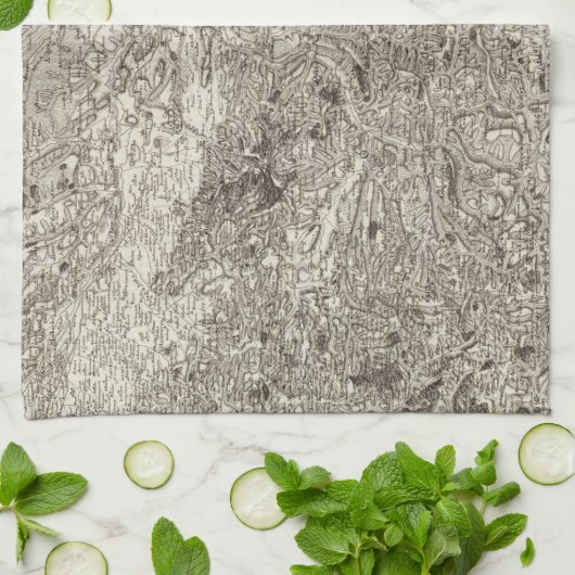 Linge De Cuisine Carcassonne (Plié)