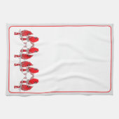 Linge De Cuisine Cardinal de Noël (Horizontal)