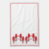 Linge De Cuisine Cardinal de Noël (Vertical)