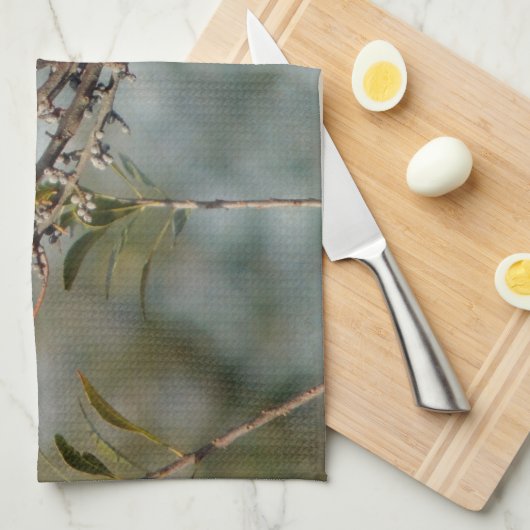 Linge De Cuisine Cardinal de Wax Myrtle (Quart Plié)