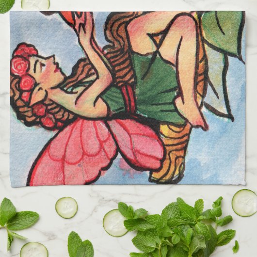 Linge De Cuisine Cardinal Fairy (Plié)