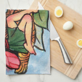 Linge De Cuisine Cardinal Fairy (Quart Plié)