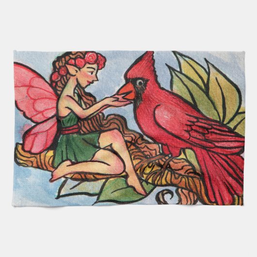 Linge De Cuisine Cardinal Fairy (Horizontal)