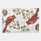 Linge De Cuisine cardinal vintage moderne d'hiver (Horizontal)