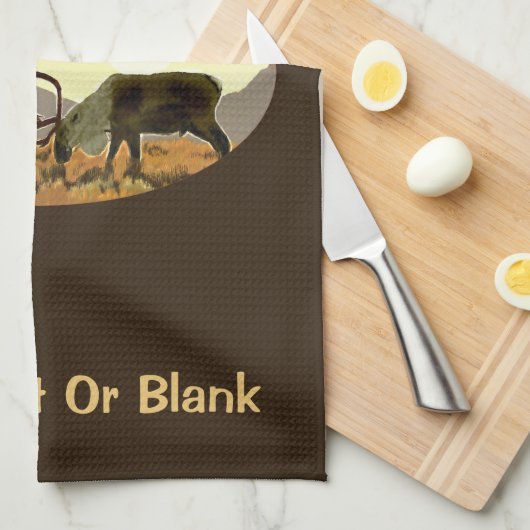 Linge De Cuisine Caribou Duel (Quart Plié)