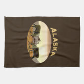 Linge De Cuisine Caribou Duel - Alaska (Horizontal)