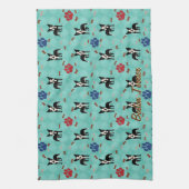 Linge De Cuisine Caricature Boston Terrier (Vertical)