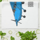 Linge De Cuisine Caricature d'avion à voilure fixe (Plié)