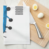 Linge De Cuisine Caricature d'avion à voilure fixe (Quart Plié)