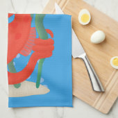 Linge De Cuisine Caricature d'hippocampe pygmée (Quart Plié)