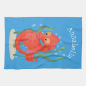 Linge De Cuisine Caricature d'hippocampe pygmée (Horizontal)