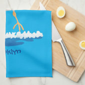 Linge De Cuisine Caricature en bécasseau mignon (Quart Plié)