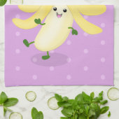 Linge De Cuisine Caricature sur la banane de Cute kawaii (Plié)