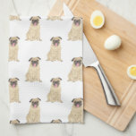 Linge De Cuisine Carlin<br><div class="desc">J'adore ce motif doux d'une illustration d'aquarelle de chien carlin parce que c'est assez classique pour servir comme une pièce neutre, mais pops comme une pièce indépendante! C'est l'ajout parfait à n'importe quelle chambre familiale, garderie, bureau, ou même la grotte homme! Pour les cadeaux les plus sucrés, ajoutez plus d'objets...</div>
