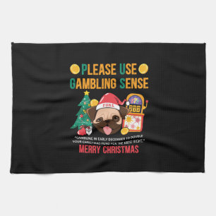 Linge De Cuisine Carlins Cadeaux de Noël Le Conseiller Canin