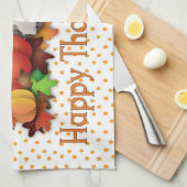 Linge De Cuisine Carlins d'action de grâces et cadeaux Citrouille,  (Quart Plié)