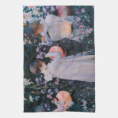 Linge De Cuisine Carnation Lily Lily Rose John Singer Sargent Art (Vertical)