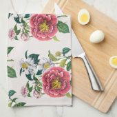 Linge De Cuisine Carnaval de fleurs (Quart Plié)