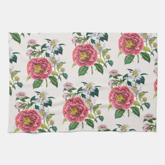 Linge De Cuisine Carnaval de fleurs (Horizontal)