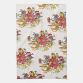 Linge De Cuisine Carnaval des fleurs (Vertical)