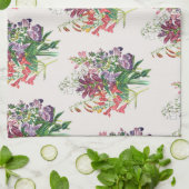 Linge De Cuisine Carnaval des fleurs (Plié)