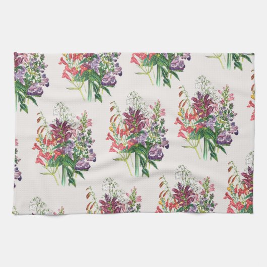 Linge De Cuisine Carnaval des fleurs (Horizontal)