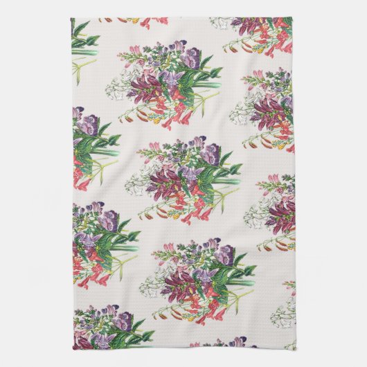 Linge De Cuisine Carnaval des fleurs (Vertical)