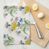 Linge De Cuisine Carnaval des fleurs (Quart Plié)