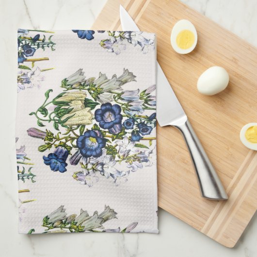 Linge De Cuisine Carnaval des fleurs (Quart Plié)