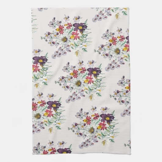 Linge De Cuisine Carnaval des fleurs (Vertical)