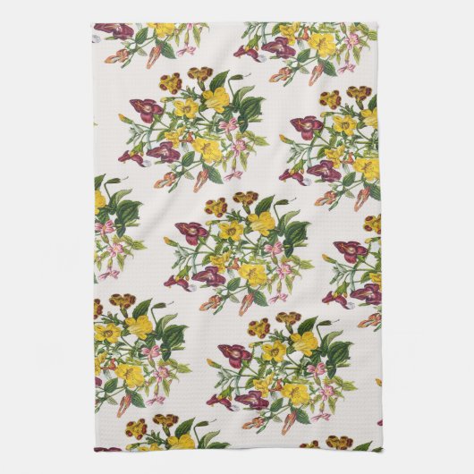 Linge De Cuisine Carnaval des fleurs (Vertical)