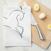 Linge De Cuisine Carnet Thunder_Cove de Wild Horse (Quart Plié)