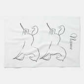 Linge De Cuisine Carnet Thunder_Cove de Wild Horse (Horizontal)