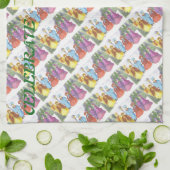 LINGE DE CUISINE CAROLEUR DE NOËL (Plié)