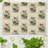 Linge De Cuisine Carolina Turtle Dove Mourning Dove Audubon's Birds (Plié)