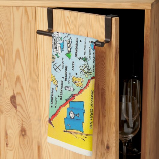 Linge De Cuisine Caroline du Sud (Pliage en tiers)