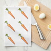 Linge De Cuisine Carotte (Quart Plié)