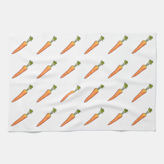Linge De Cuisine Carotte (Horizontal)