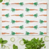 Linge De Cuisine Carotte Design de Pâques (Plié)