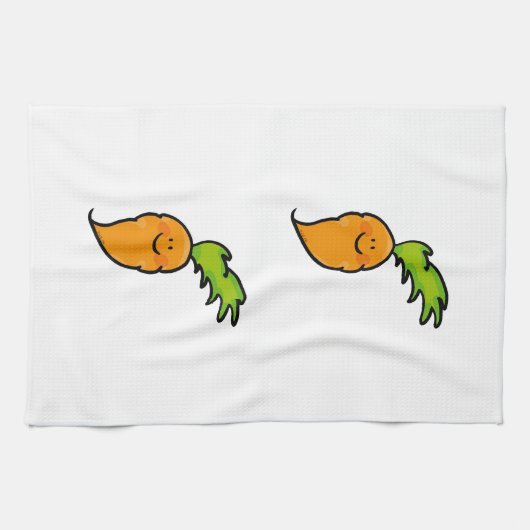 Linge De Cuisine carotte mignonne (Horizontal)