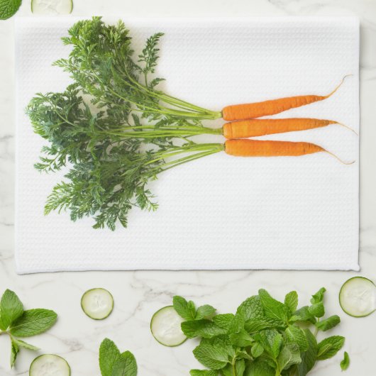 Linge De Cuisine Carottes (Plié)