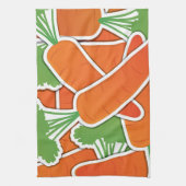 Linge De Cuisine Carottes funky ! (Vertical)