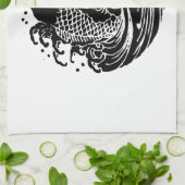 Linge De Cuisine Carpe et eau (Plié)