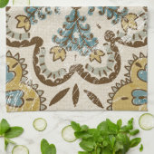 Linge De Cuisine Carré Batik II non inscrit (Plié)