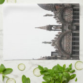 Linge De Cuisine Carré et Basilique Saint-Marc (Plié)