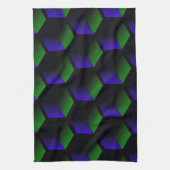 Linge De Cuisine carré géométrique transparent (Vertical)