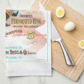 Linge De Cuisine Carré Jackson Cigar (Quart Plié)