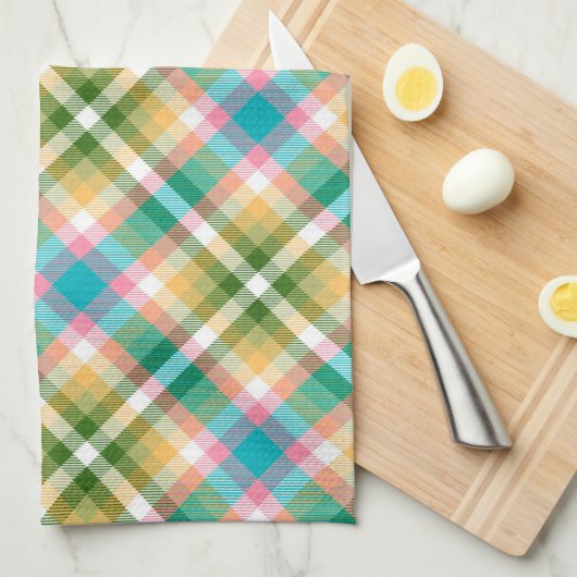Linge De Cuisine Carreaux (Quart Plié)
