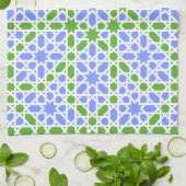Linge De Cuisine Carreaux Andalous 7 (Plié)